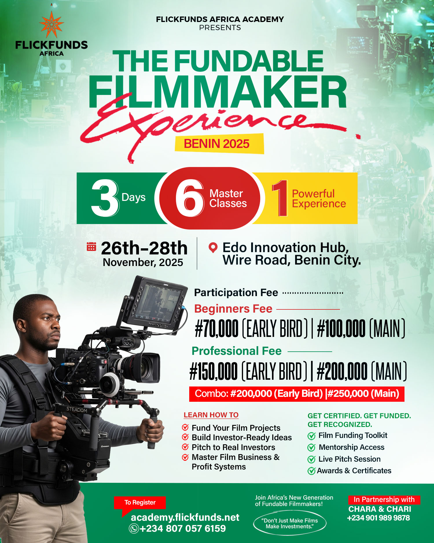 Physical Training -Edo Innovation Hub, Benin City, Wire Road-Benin City: Turning Talent into Investment | Turning Stories into Structures | Turning Films into Wealth